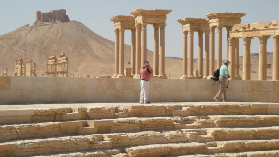Das antike Palmyra im Frühling 2009.