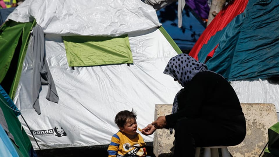 53'000 Flüchtling sind auf Griechenlands Festland und alle sind potentielle Antragsteller.