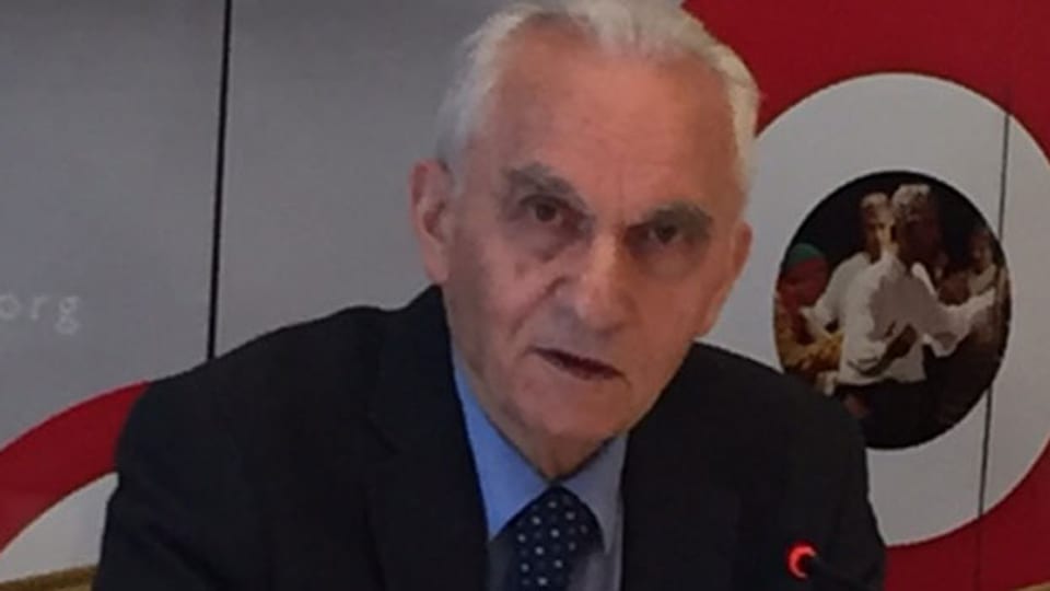 Yasar Yakis, ehemaliger Aussenminister, Botschafter und AKP-Gründer.
