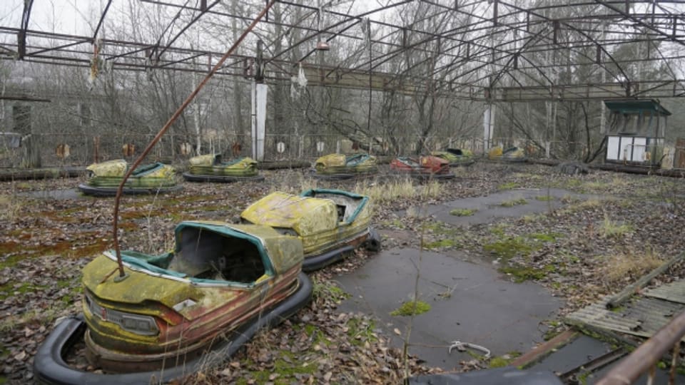 Geisterstadt Pripyat - nach dem AKW-Supergau in Tschernobyl wurde die gesamte Stadt evakuiert.
