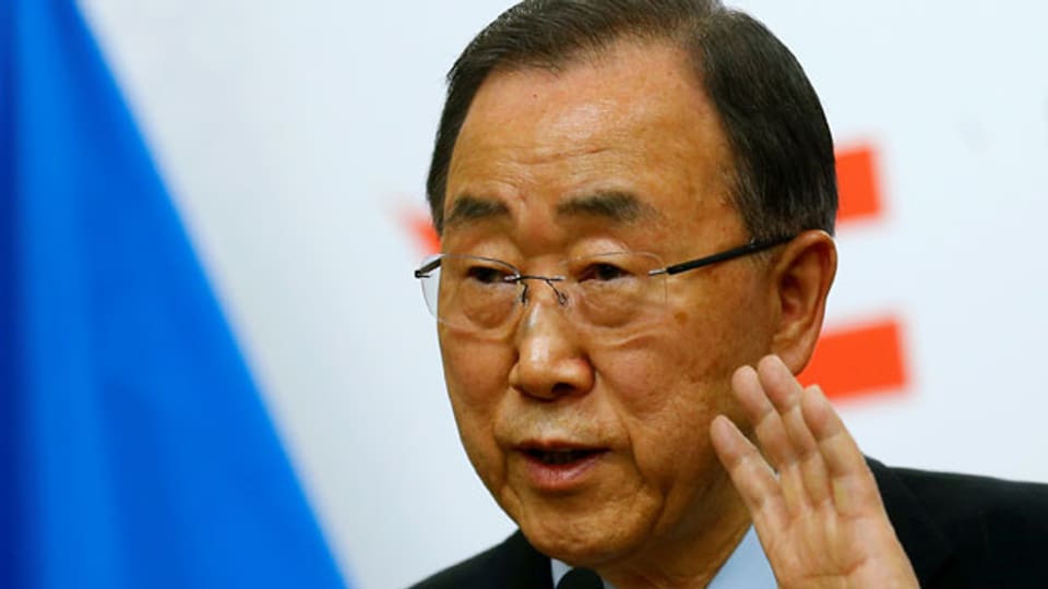 Uno-Generalsekretär Ban Ki Moon.