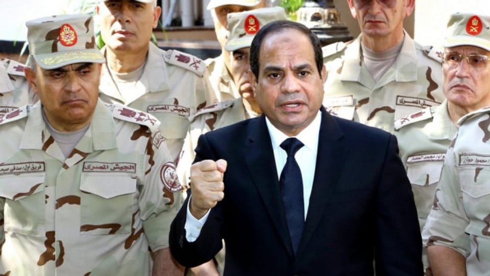 Regiert Ägypten mit harter Hand: Präsident Abdel Fattah al-Sisi