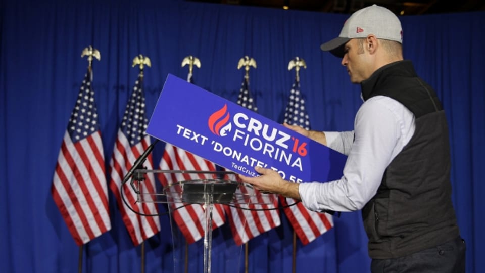 Einer weniger - Donald Trump stärkster Konkurrent Ted Cruz wirft das Handtuch.