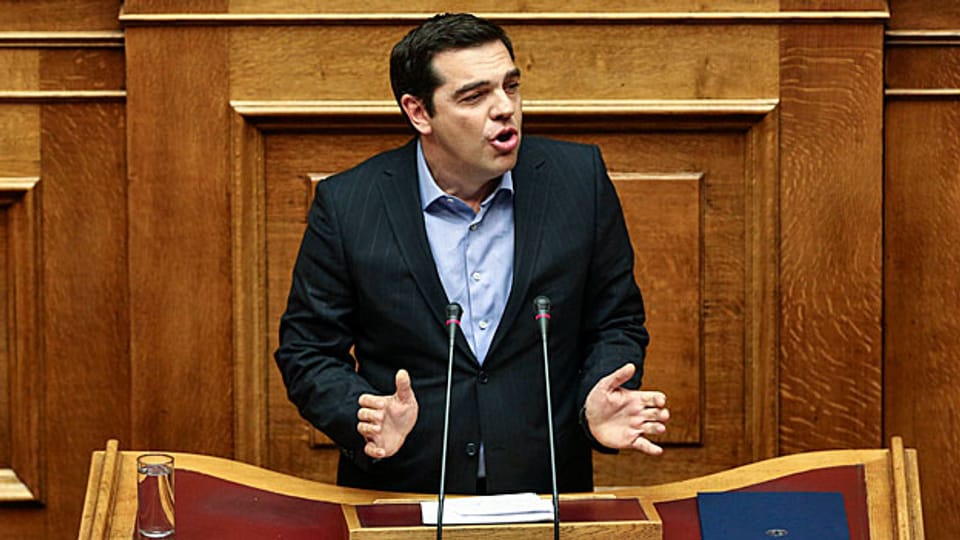 Schuldenerleichterungen für Griechenland - der griechische Premier Alexis Tsipras kann nur hoffen.