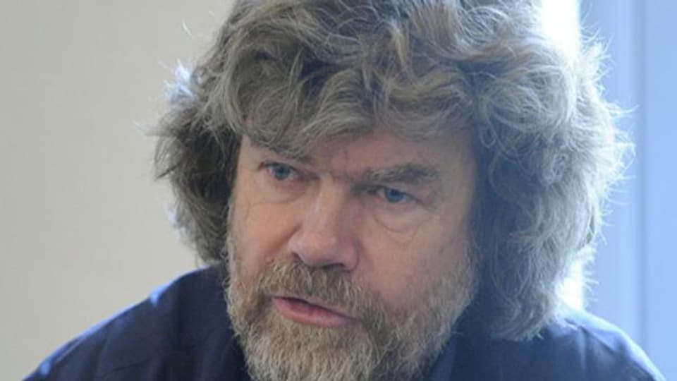 Dem Extrembergsteiger Reinhold Messner geht es nicht nur um ausbleibende Touristen. Bild von 2009.