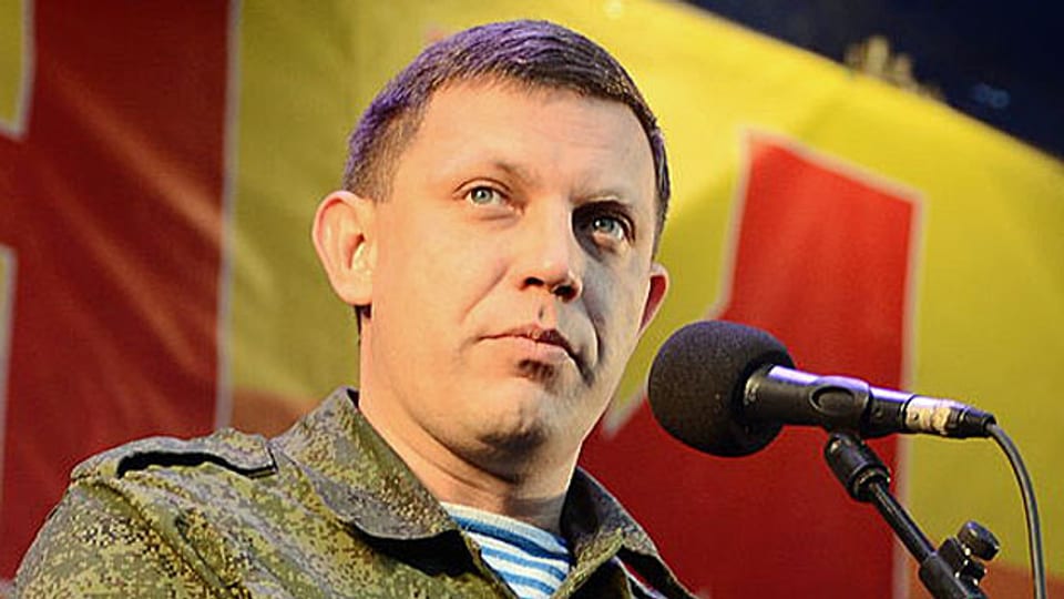 Beteiligt an den Folterungen war gemäss Zeugenaussagen auch Alexander Sachartschenko, Ministerpräsident der sogenannten Volksrepublik Donezk.
