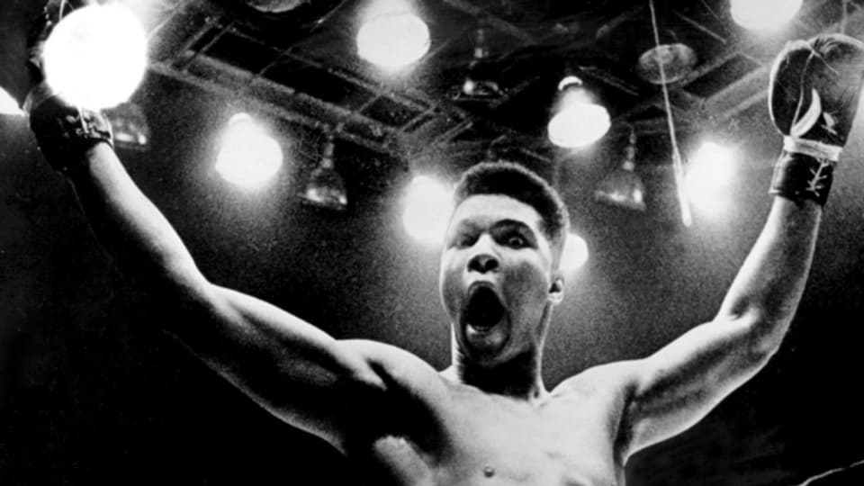 Boxer Muhammad Ali.