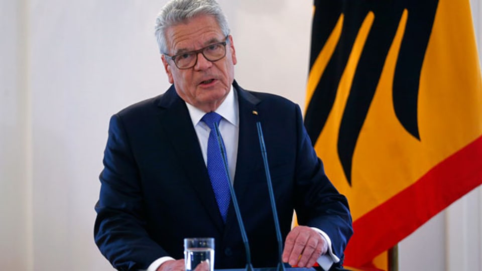 Joachim Gauck will keine weitere Amtszeit als deutscher Bundespräsident.