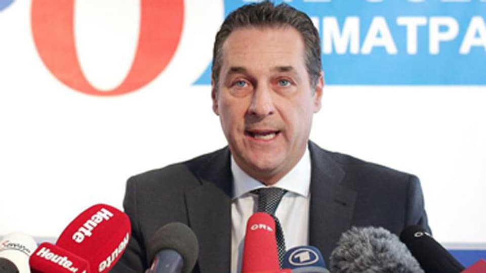 FPÖ-Bundesparteiobmann Heinz Christian Strache. Man habe das Wahlgesetz gebrochen.