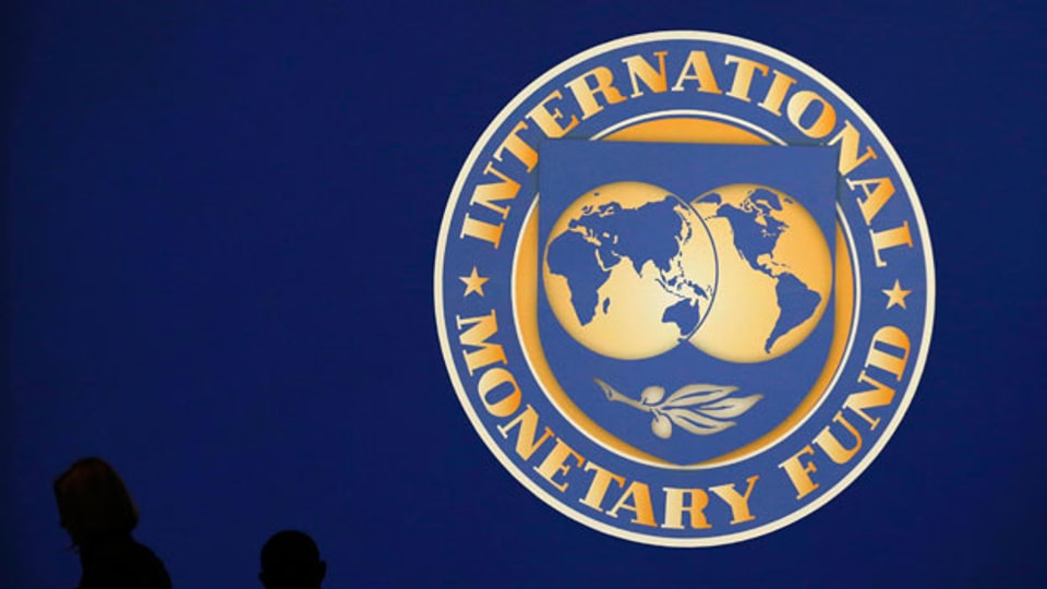 Logo des Internationalen Währungsfonds.