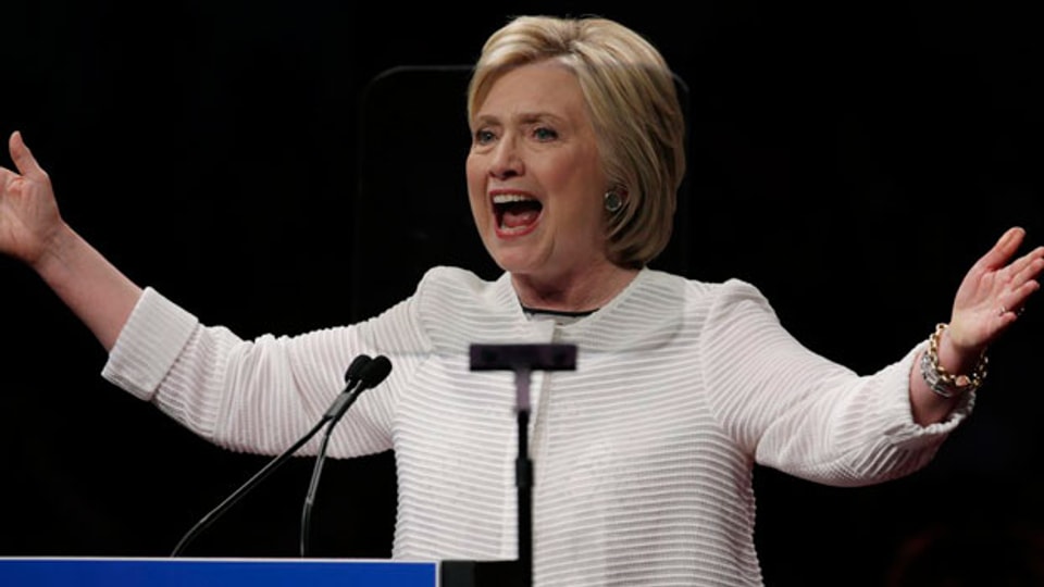 Mit Hillary Clinton soll erstmals eine Frau Kandidatin einer großen Partei werden.