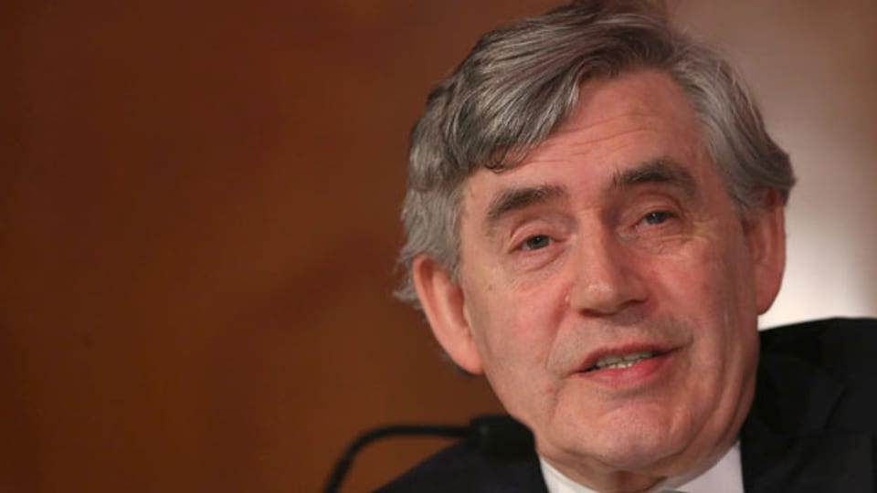 Gordon Brown, ehemaliger Premierminister von Grossbritannien.
