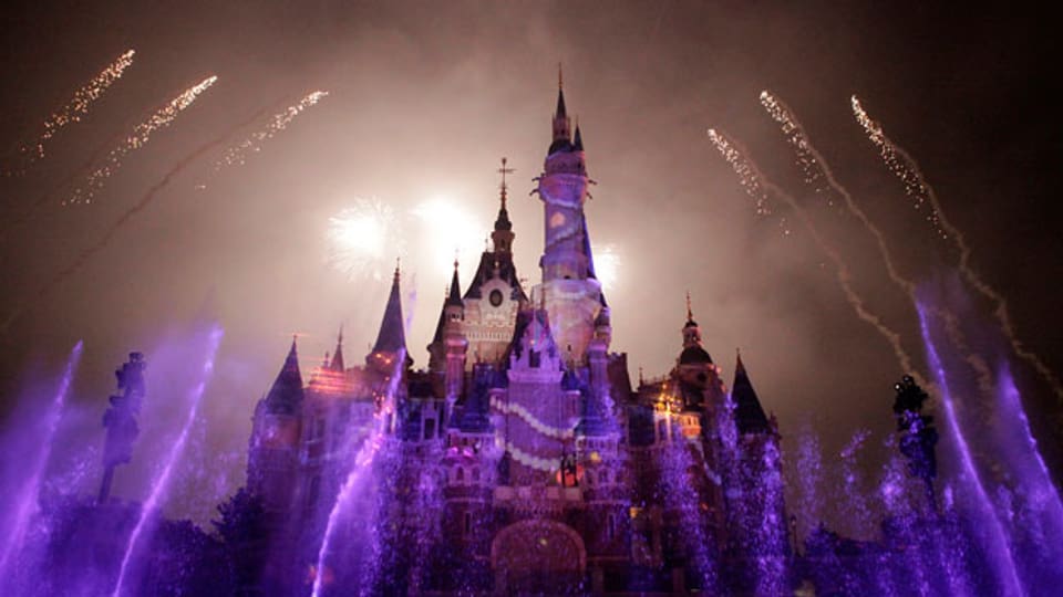 Shanghai hat nun das grösste Märchenschloss aller Disneyland-Parks.