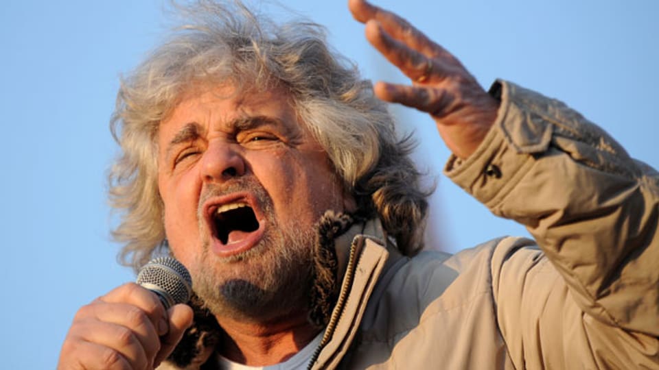 Historische Nacht für «Cinque Stelle» Gründer Beppe Grillo.