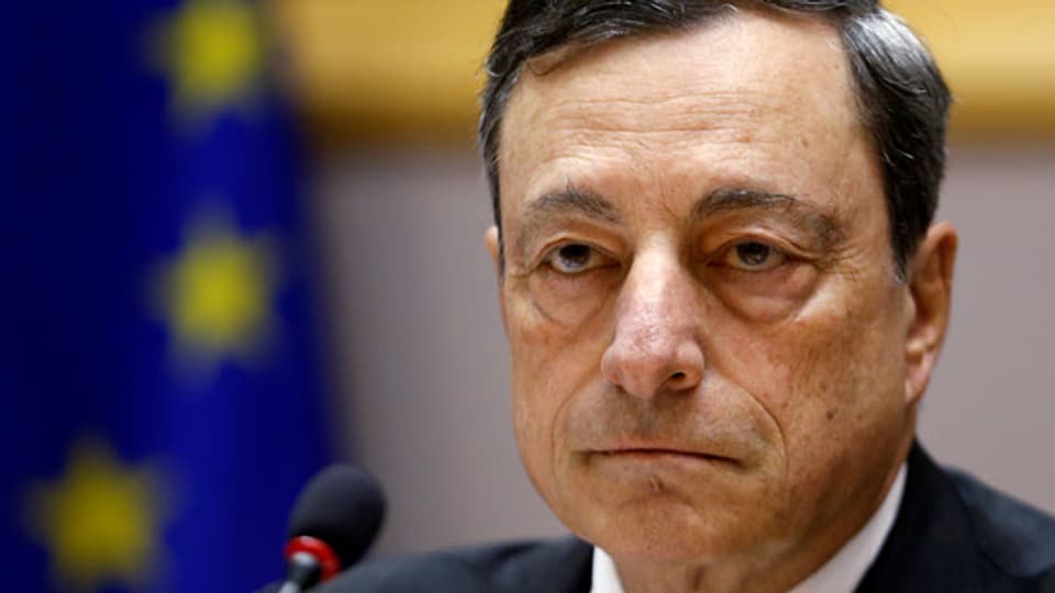 Mario Draghi, Chef der Europäischen Zentralbank EZB.