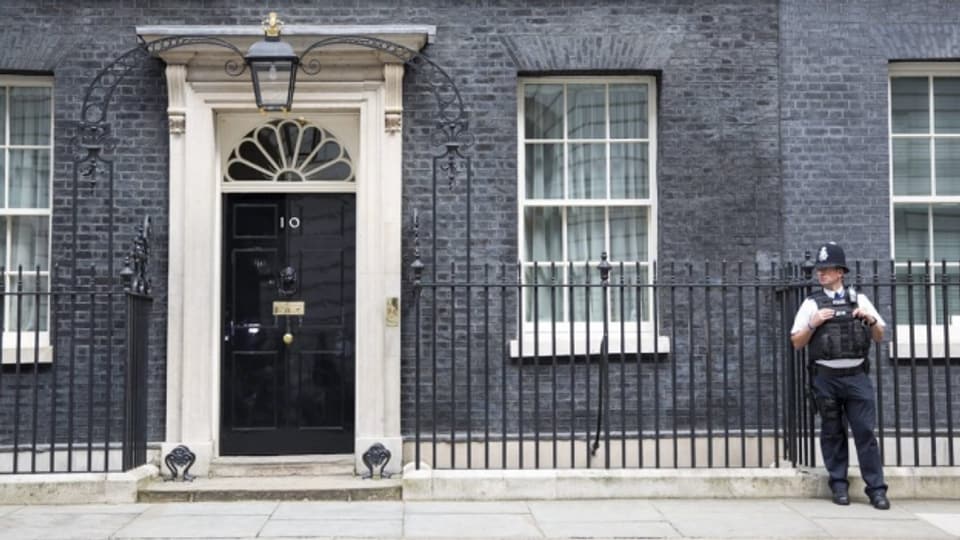 Wer wohnt künftig in der 10 Downing Street, dem Regierungssitz Grossbritanniens.