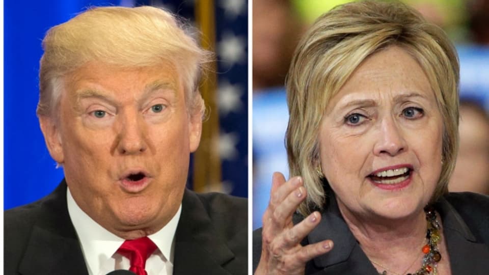 Trump vs. Clinton: Beide Präsidentschaftskandidaten sind eigentlich bereits im Rentenalter.