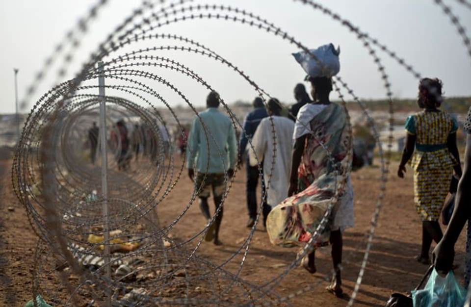 Vertriebene bei Juba im Südsudan