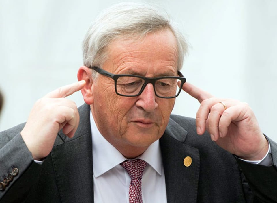 Jean-Claude Juncker nach dem Brexit-Votum