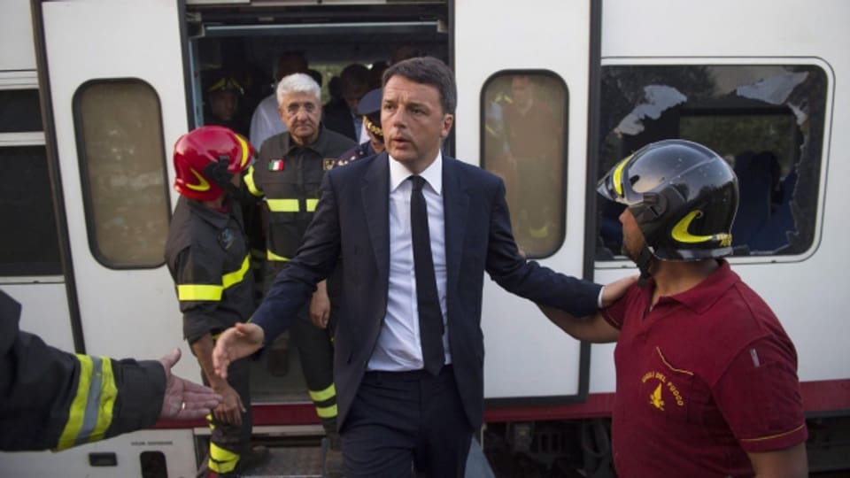 Ministerpräsident Renzi hat schnelle Aufklärung versprochen, aber wird er auch die Infrastruktur verbessern?