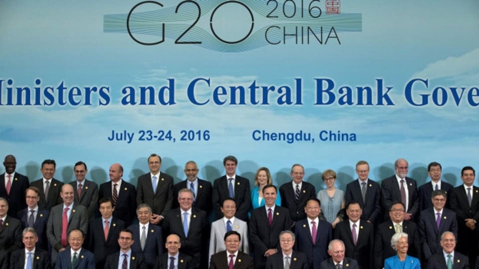 Die Finanzelite der G20-Länder versammelt sich in China.