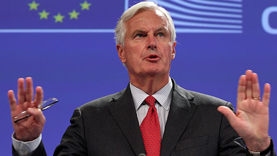 Der 65-jährige Michel Barnier war bis 2014 der für den Binnenmarkt und Finanzdienstleistungen zuständige EU-Kommissar in Brüssel.