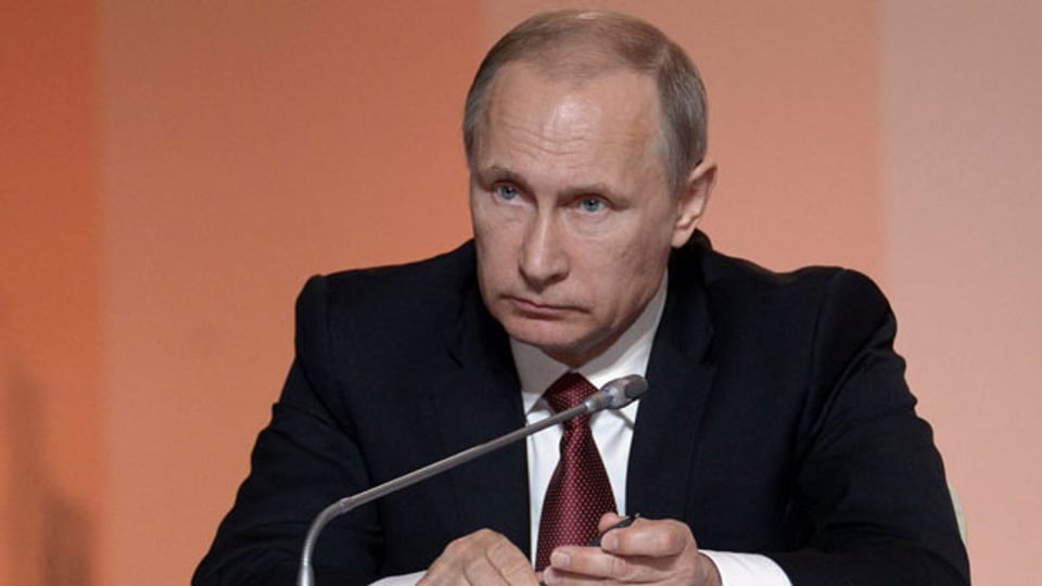 Vladmir Putin, russischer Präsident.