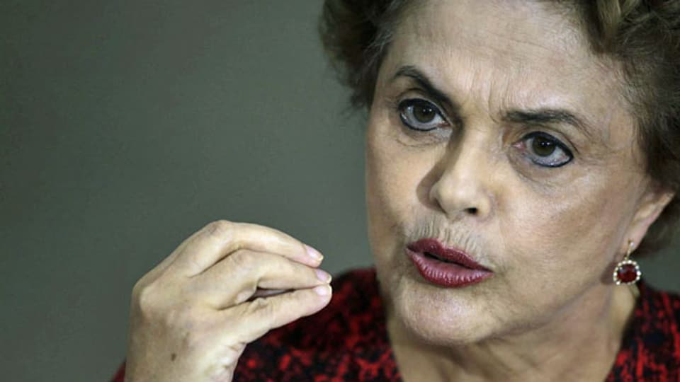 Gegen die brasilianische Präsidentin Dilma Rousseff läuft ein Amtserhebungsverfahren.