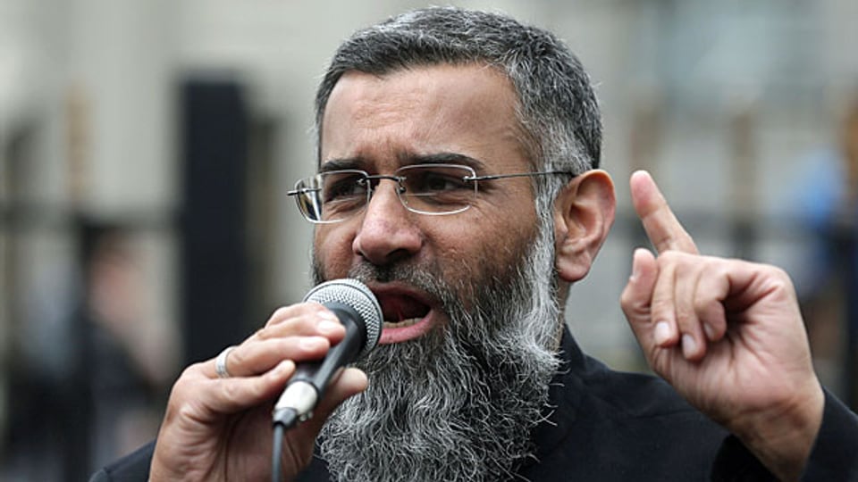 Wer Hass sät, kann Gefängnis ernten: Der Salafistenprediger Anjem Choudary.