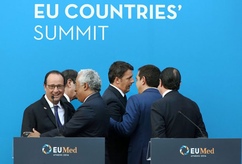 Gipfel der EU-Mittelmeerländer in Athen