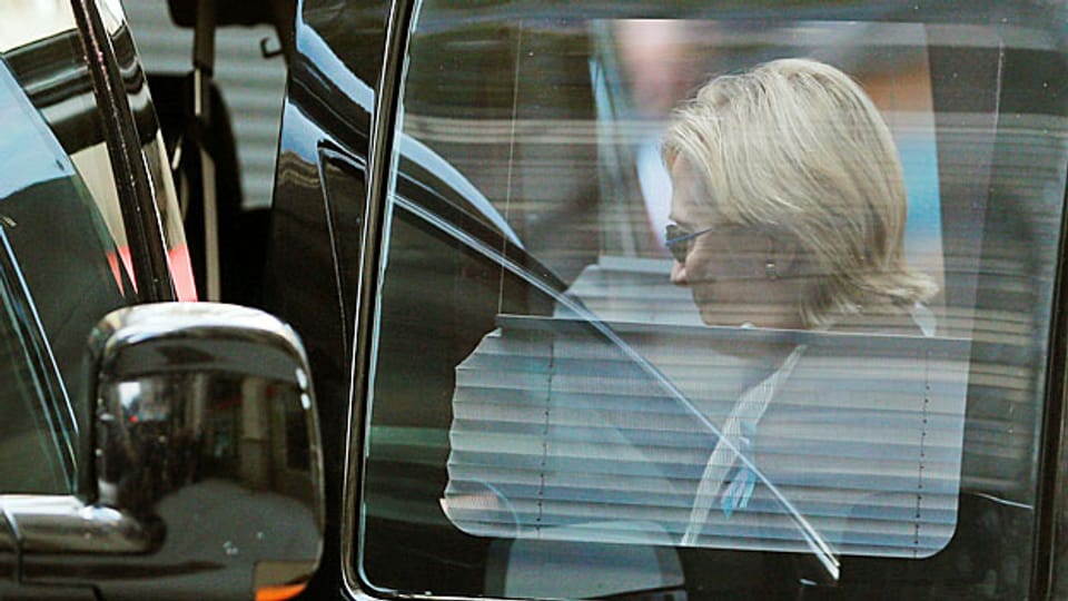 Hillary Clinton am 11. September in New York.