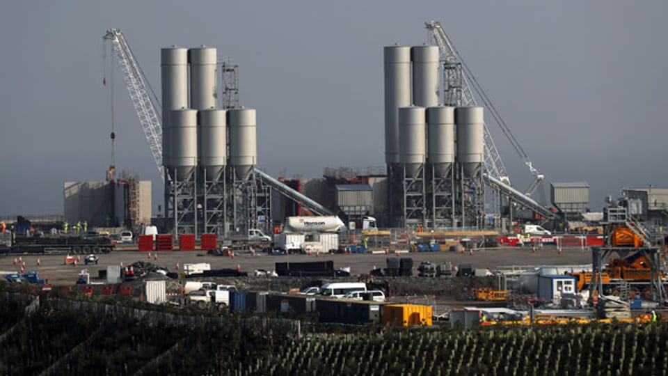 Das Kernkraftwerk Hinkley Point in Bridgwater, Grossbritannien soll um zwei weitere Reaktoren erweitert werden.