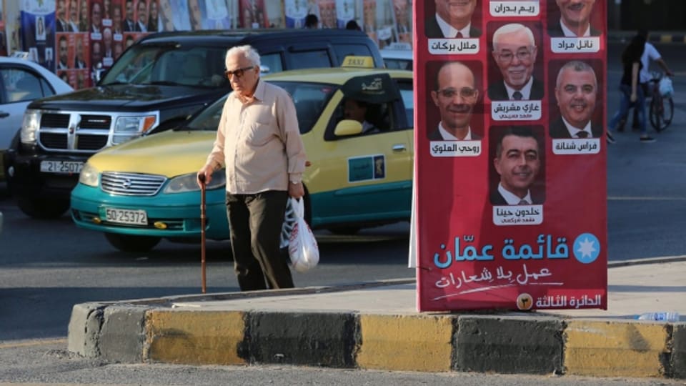 Anstehende Wahlen in Jordanien: Eindrücke aus der Hauptstadt Amman.