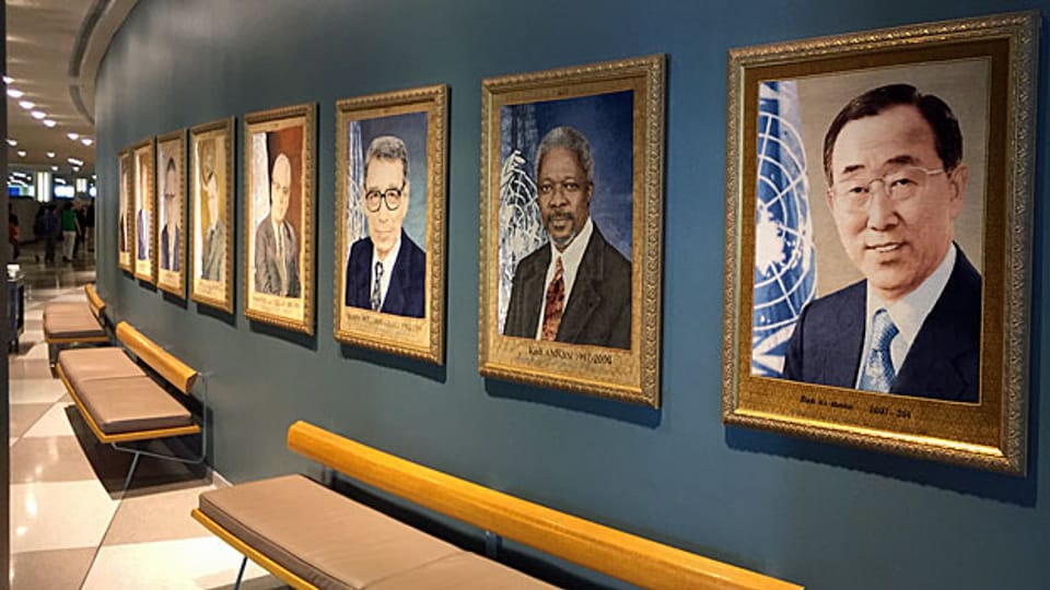 Seinen Platz in der Ahnengalerie der UNO-Generalsekretäre hat Ban Ki-Moon bereits.