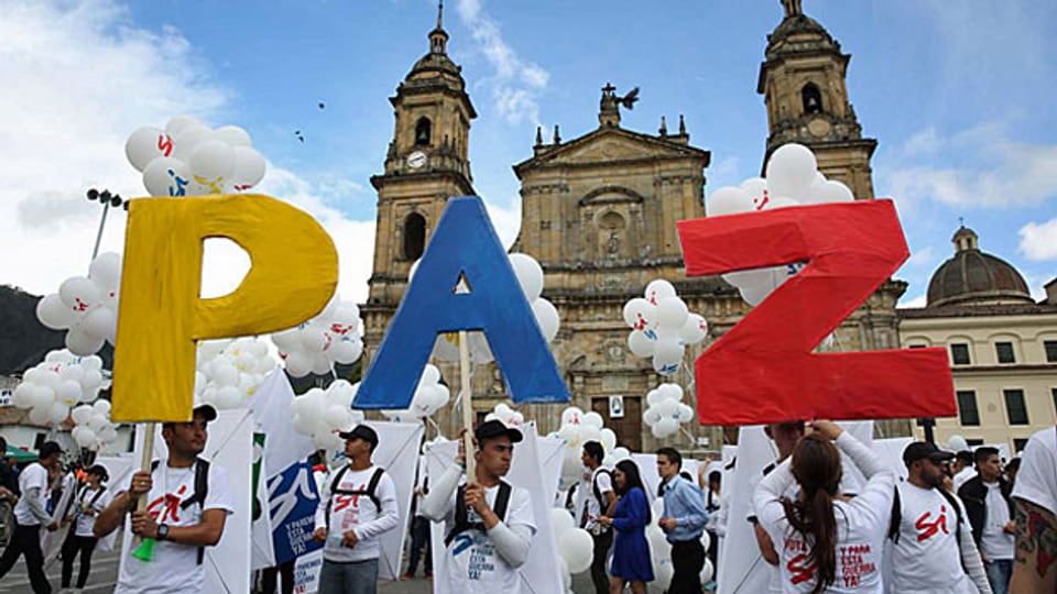 Es wird noch viele Hürden zu überwinden geben – in Bogota wird aber erst einmal der Friedensvertrag gefeiert.