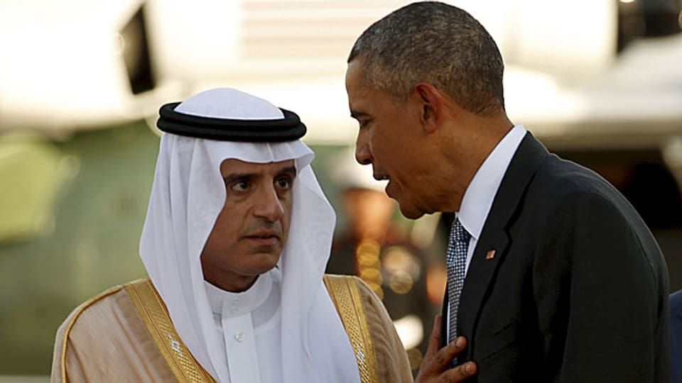 Bereits anlässlich eines Treffens im Frühjahr 2016 zwischen US-Präsident Barack Obama und dem saudischen Aussenminister Adel al-Jubeir, drohte dieser mit Sanktionen gegen die USA – falls das 9/11-Gesetz angenommen würde.