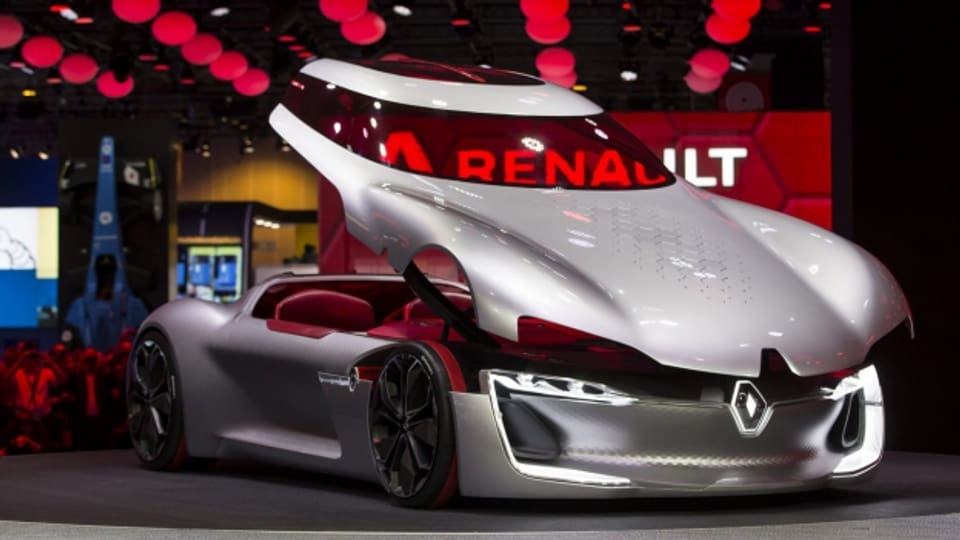 Der Renault Trezor an der Paris Motor Show 2016.