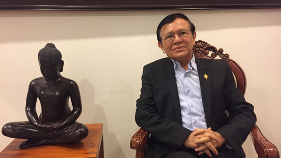Der Oppositionspolitiker Kem Sokha will nicht klein beigeben.