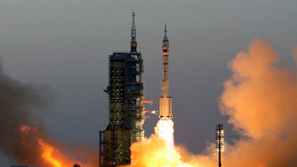 Am 17. Oktober 2016 startete das chinesische Raumschiff Shenzhou 11 in den Himmel.