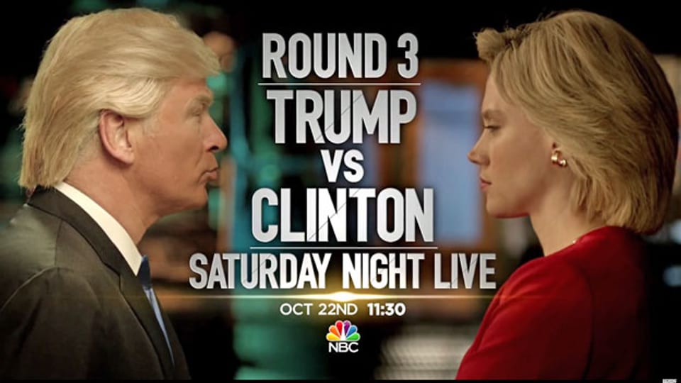 Screenshot der Comedy-Sendung Saturday Night Live.