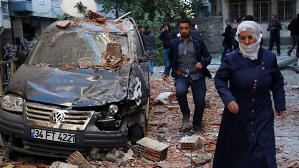 Die türkischen Behörden machen die PKK für den Anschlag verantwortlich.