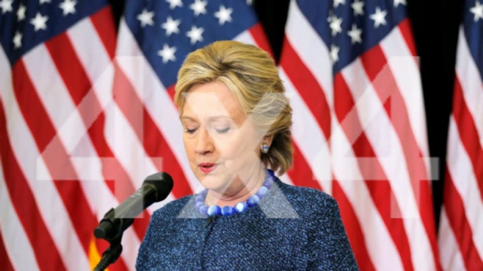 Ist sie die nächste Präsidentin der USA? Die demokratische Präsidentschaftskandidatin Hillary Clinton bei einer Rede