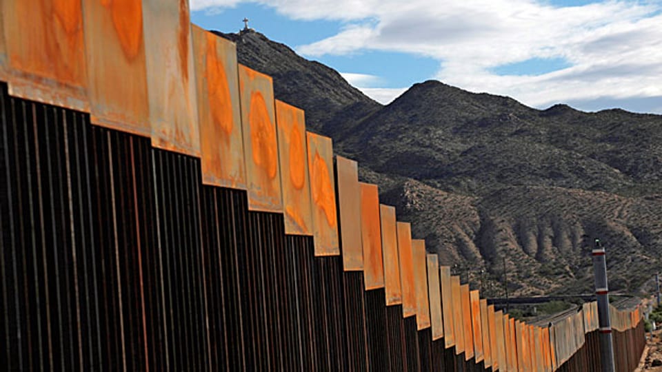 Viele Republikaner hoffen auf die Mauer zwischen Mexiko und den USA. Teilweise gibt es sie schon.