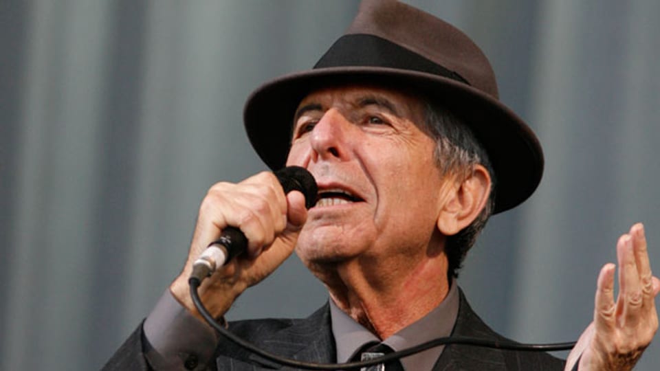 Leonard Cohen, ein Songlyriker. Er hatte die Gabe, Lieder zu texten, die zeitlos sind.