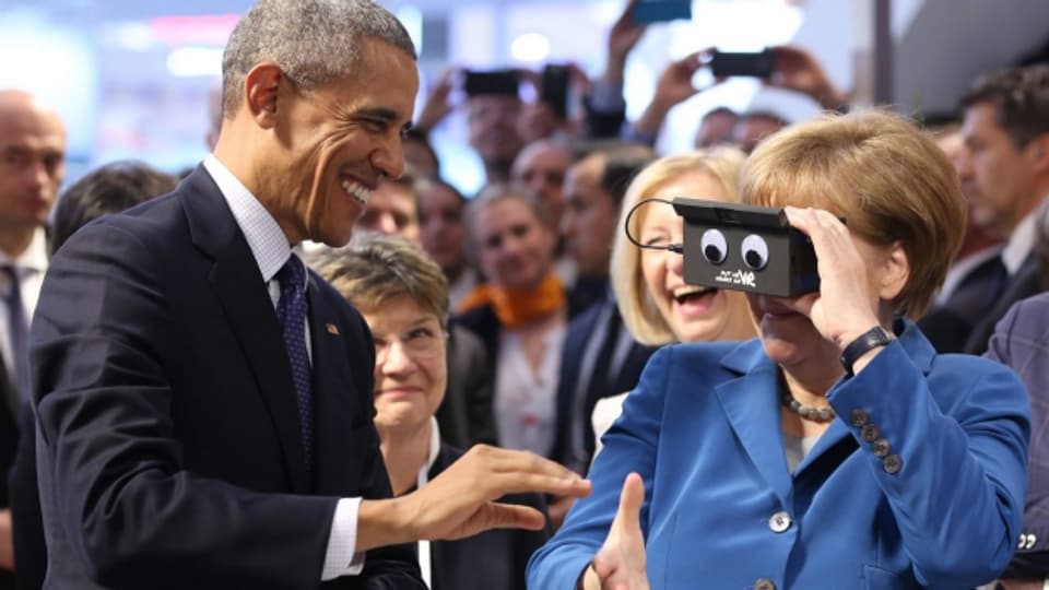 Bald Vergangenheit: Lustige Bilder von Barack Obama und Angela Merkel
