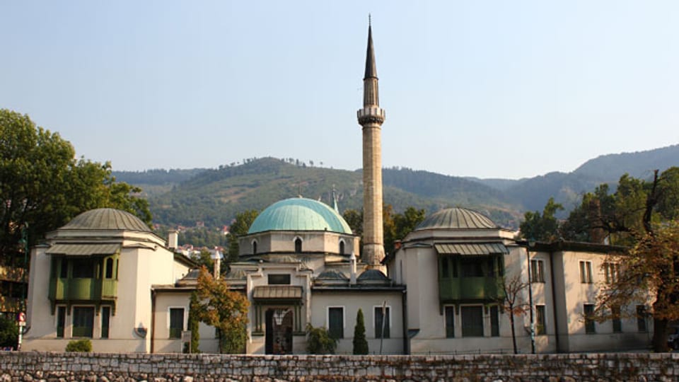 Careva Džamija, die älteste Moschee in Sarajevo.