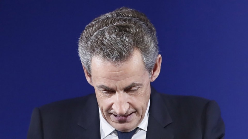 Das Präsidentenamt ist für ihn nun in unerreichbare Ferne gerrückt: Nicolas Sarkozy