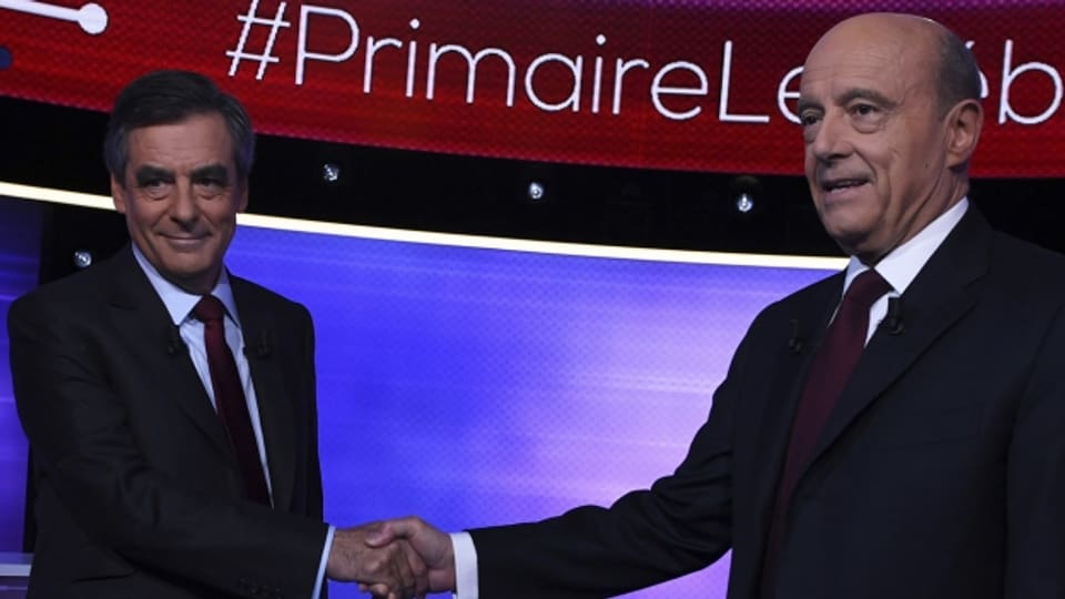 François Fillon und Alain Juppé wollen beide Präsidentschaftskandidaten der französischen Konservativen werden.