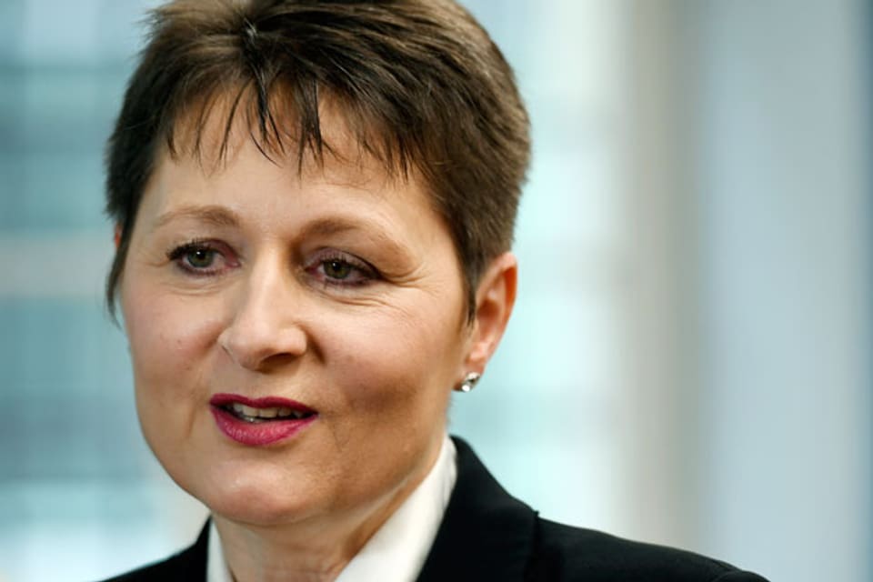 Die neue SVP-Regierungsrätin Franziska Roth