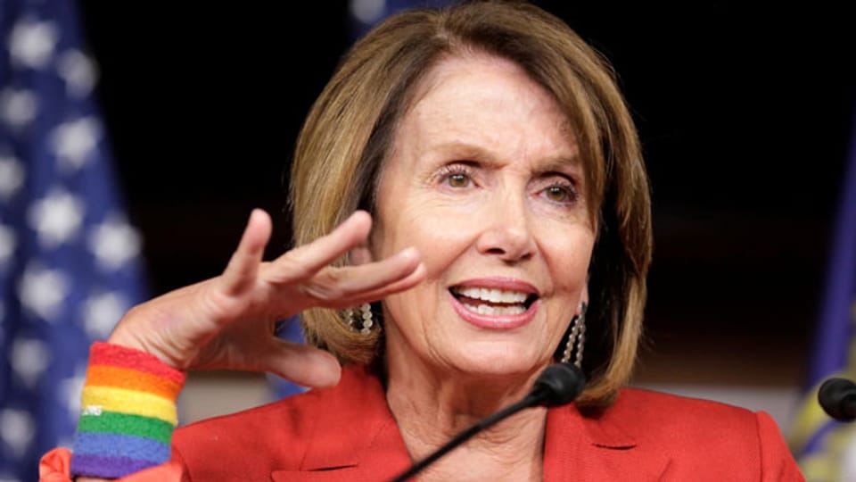 Nancy Pelosi amtet seit 13 Jahren als Fraktionschefin für die Demokraten.
